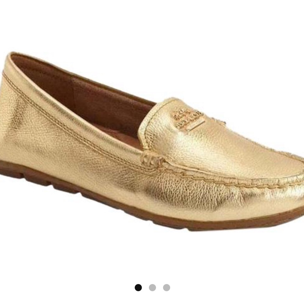 Coach Mary lock up driving loafer